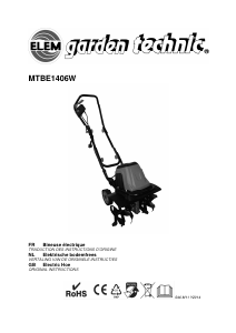 Handleiding ELEM Garden Technic MTBE1406W Cultivator