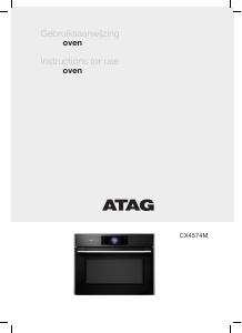 Manual ATAG CX4574M Oven