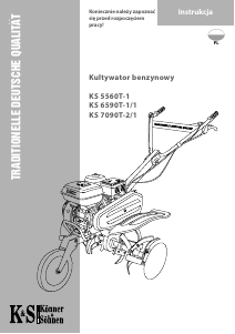 Instrukcja Könner & Söhnen KS 6590T-1/1 Kultywator