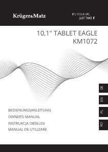 Bedienungsanleitung Krüger and Matz KM1072 Tablet