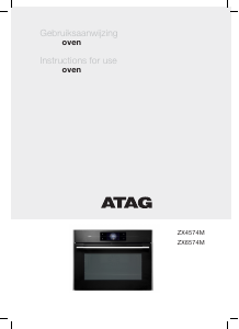 Manual ATAG ZX4574M Oven