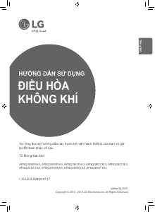 Hướng dẫn sử dụng LG APNQ30GR5A3 Máy điều hòa không khí