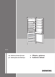 Hướng dẫn sử dụng Siemens KI34VV00 Tủ đông lạnh