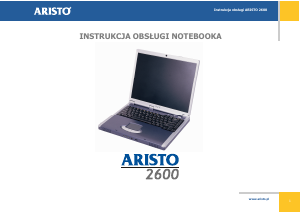 Instrukcja Aristo 2600 Komputer przenośny