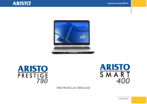 Instrukcja Aristo Prestige 790 Komputer przenośny
