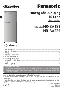 Hướng dẫn sử dụng Panasonic NR-BA229 Tủ đông lạnh