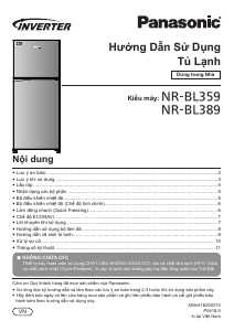 Hướng dẫn sử dụng Panasonic NR-BL389 Tủ đông lạnh