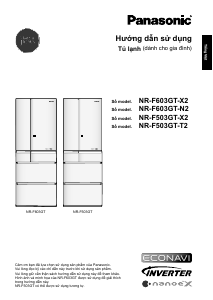 Hướng dẫn sử dụng Panasonic NR-F503GT-T2 Tủ đông lạnh