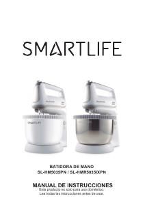 Manual de uso Smartlife SL-HM5035PN Batidora de pie