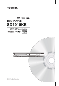 Manual Toshiba SD1010 DVD Player