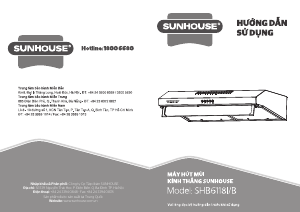 Hướng dẫn sử dụng Sunhouse SHB6118B Mũ đầu bếp