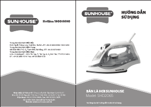 Hướng dẫn sử dụng Sunhouse SHD2065 Bàn ủi