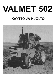 Käyttöohje Valmet 502 Traktori
