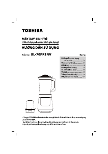 Hướng dẫn sử dụng Toshiba BL-70PR1NV Máy xay sinh tố