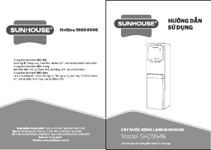 Hướng dẫn sử dụng Sunhouse SHD9546 Cây nước nóng lạnh