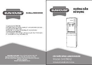 Hướng dẫn sử dụng Sunhouse SHD9612 Cây nước nóng lạnh