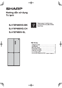 Hướng dẫn sử dụng Sharp SJ-FXP480V-SL Tủ đông lạnh