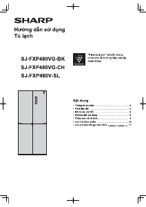 Hướng dẫn sử dụng Sharp SJ-FXP480VG-CH Tủ đông lạnh