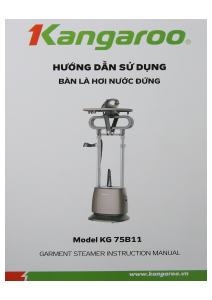 Hướng dẫn sử dụng Kangaroo KG 75B11 Máy hấp quần áo
