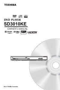 Manual Toshiba SD3010 DVD Player