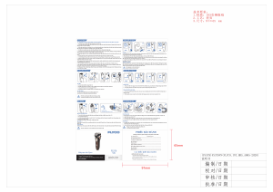 Hướng dẫn sử dụng Flyco FS379VN Máy cạo râu