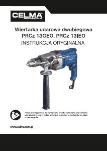 Instrukcja Celma PRCz 13IEO Wiertarka udarowa