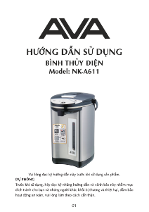 Hướng dẫn sử dụng AVA NK-A611 Cây nước nóng lạnh