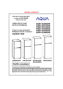 Hướng dẫn sử dụng Aqua AQR-IG296DN Tủ đông lạnh