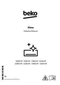 Kullanım kılavuzu BEKO 40965 HP Klima