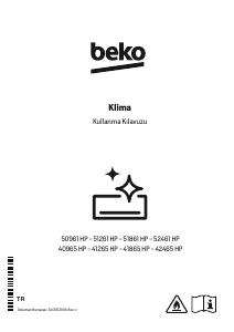 Kullanım kılavuzu BEKO 52461 HP Klima