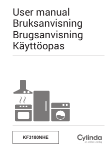 Bruksanvisning Cylinda KF 3180NHE Kjøle-fryseskap