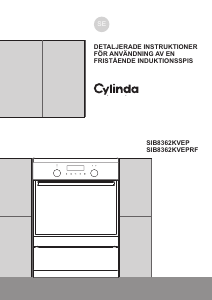 Bruksanvisning Cylinda SIB 8362 KVEPRF Spis