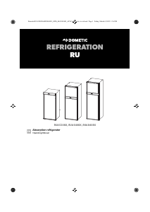 Manual Dometic RUA 8408 X Fridge-Freezer