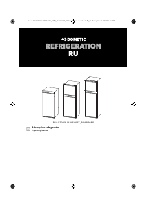 Manual Dometic RUA 6408 X Fridge-Freezer