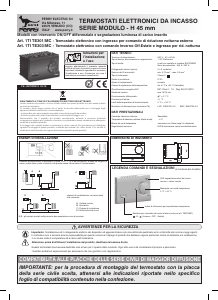 Manuale Perry 1TI TE303/MC Termostato