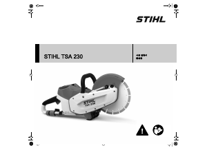 사용 설명서 Stihl TSA 230 둥근 톱
