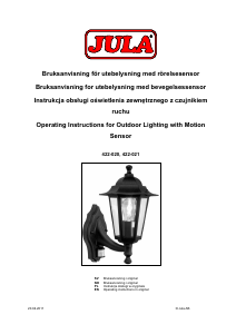 Bruksanvisning Anslut 422-020 Lampa