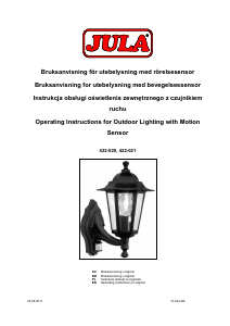 Bruksanvisning Anslut 422-021 Lampa