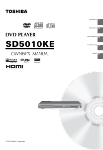 Manual Toshiba SD5010 DVD Player