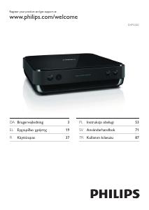 Kullanım kılavuzu Philips DVP2320WH DVD oynatıcısı