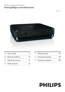 Manual de uso Philips DVP2320WH Reproductor DVD