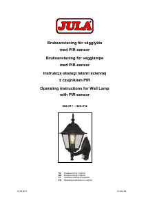 Manual Anslut 422-211 Lamp