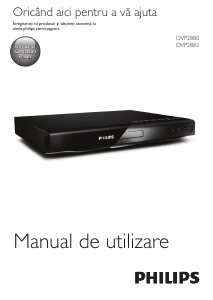 Manual Philips DVP2880 DVD player