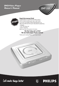 Manual Philips DVP320 DVD Player