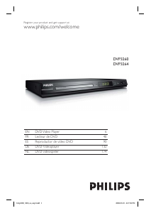 Manual Philips DVP3264 DVD Player