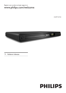 Kullanım kılavuzu Philips DVP3310 DVD oynatıcısı