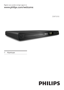 Käyttöohje Philips DVP3310 DVD-soitin