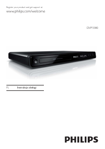 Instrukcja Philips DVP3380 Odtwarzacz DVD