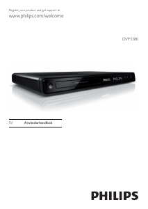 Bruksanvisning Philips DVP3380 DVD spelare
