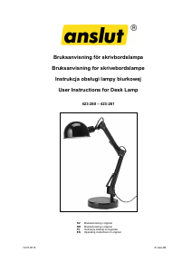 Handleiding Anslut 423-281 Lamp